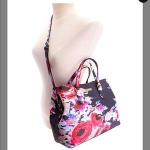 Kate Spade Floral Laurel Way Evangelie Satchel